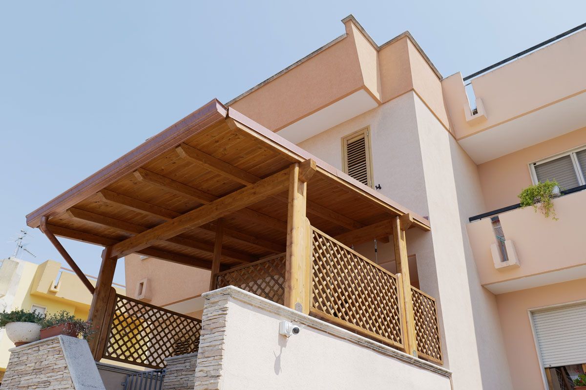 Coperture in legno e dehor