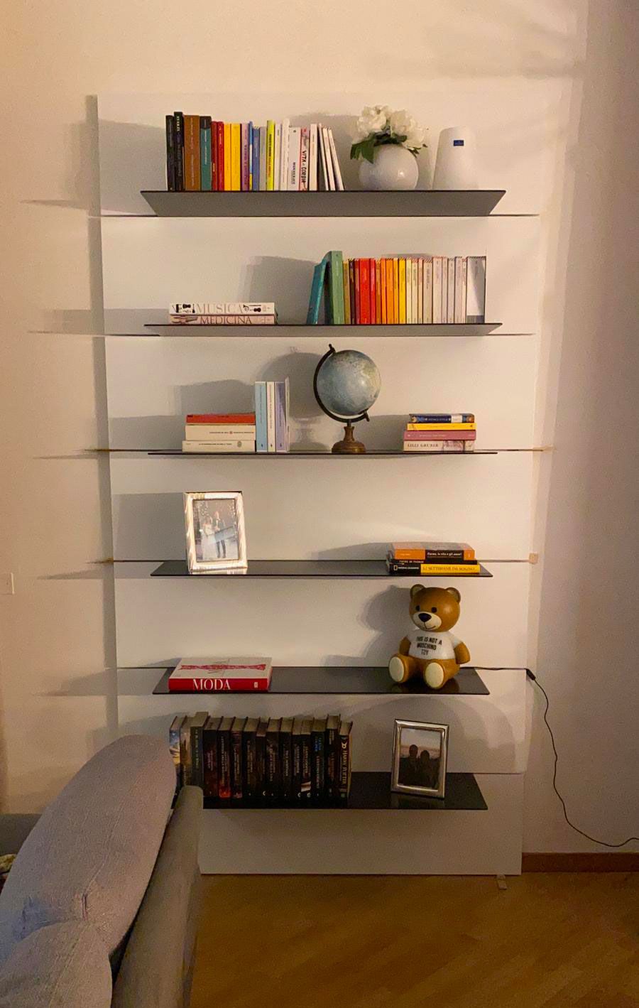 Libreria ferro e legno 